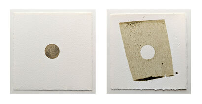 Withdrawn (Diptych) - a Paint Artowrk by Sundeep Kumar